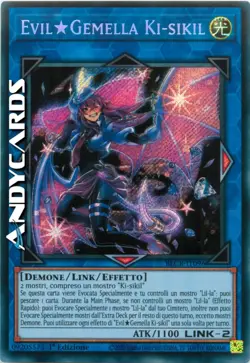 EVIL★GEMELLA KI-SIKIL (Evil★Twin Ki-Sikil) • Segreta • BLCR IT096 • 1Ed • Yugioh - Image 1