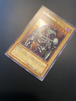 2002 Yugioh Summoned Skull MRD-003 Ultra Rare Original Print LP - Image 3