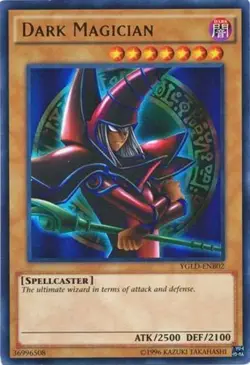 Yugioh! MP Dark Magician - YGLD-ENB02 - Ultra Rare - Unlimited Edition Moderatel - Image 1