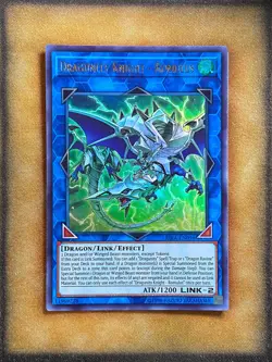 Yugioh Dragunity Knight - Romulus RIRA-EN098 Ultra Rare NM - Image 1