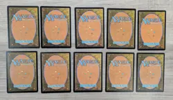 MTG Magic Set of 10 White Cat Creature Cards EDH Commander PLAYED - Image 2