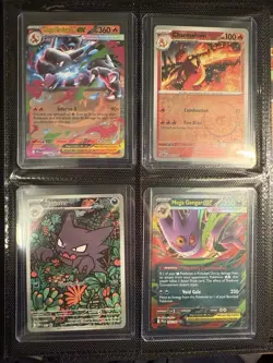 153 Authentic Holographic Pokemon Cards Lot - Mint/NM - Glove-Handled Only - Image 1