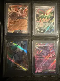 153 Authentic Holographic Pokemon Cards Lot - Mint/NM - Glove-Handled Only - Image 2