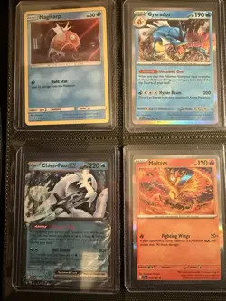 153 Authentic Holographic Pokemon Cards Lot - Mint/NM - Glove-Handled Only - Image 4