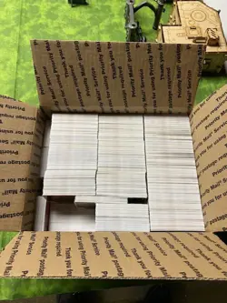 Korean Yugioh card lot - Medium USPS box mostly full - Image 2