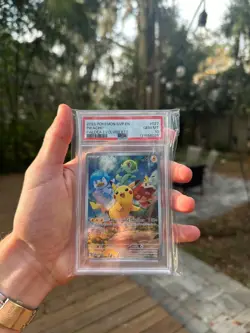 PSA 10 GEM MT Pikachu 027 Sv: Scarlet & Violet Promo Cards Holo - Image 1