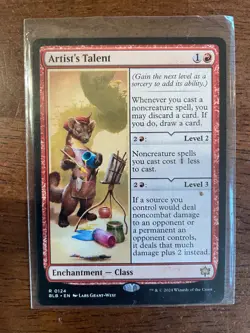 Artist's Talent Bloomburrow NM Rare MAGIC MTG CARD - Image 1