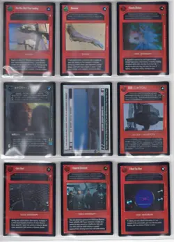 Star Wars CCG Reflections III 3 Complete 42 Card Very Rare Foil Set - Image 2