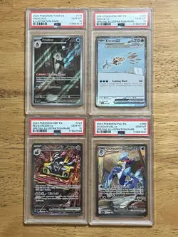Pokemon Card PSA 10 Lot - Eiscue, Quaquaval SIR - Image 1