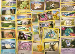 LOT OF 50 POKEMON TRADING CARDS (all listed) - Image 1