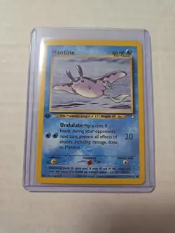 Mantine 64/111 Neo Genesis 1st Edition Common Pokemon TCG Card - Image 1