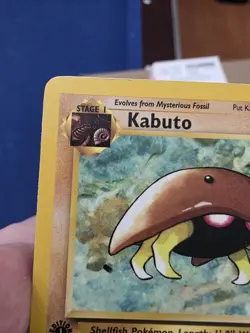 Pokemon TCG Kabuto Fossil 1st Edition Common Card 50/62 LP - Image 2