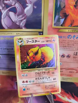 Pokemon Karte Card Flamara Flareon Jungle Dschungel 1997 Holo Wotc japanese NM- - Image 1