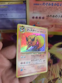 Pokemon Karte Card Flamara Flareon Jungle Dschungel 1997 Holo Wotc japanese NM- - Image 3