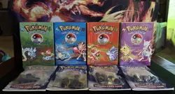 Pokemon Vintage Base Theme Decks (4) - Opened Boxes - 245 Cards Incuded - Image 2