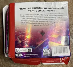 Magic The Gathering Marvel Spiderman New Open Box Collector Booster Box - Image 2
