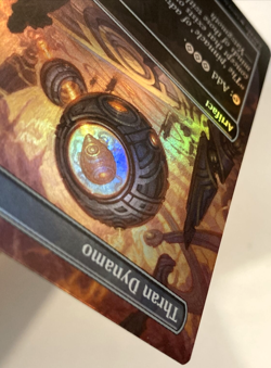 MTG Thran Dynamo *BORDERLESS FOIL* Commander Masters 0658 Pack Fresh - Image 5