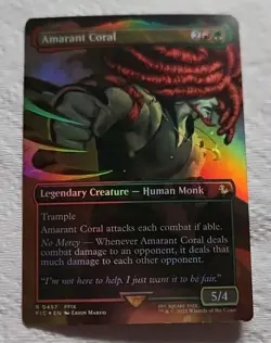 Amarant Coral (Borderless) Commander: Final Fantasy Foil - Image 1