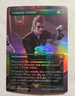 Campsite Cuisine (Borderless) Commander: Final Fantasy Foil - Image 1