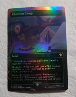 Chocobo Camp (Borderless) Commander: Final Fantasy Foil - Image 1