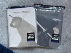 Final Fantasy Cloud Sephiroth Premium Zipper Binders MTG Ultra Pro | New - Image 1