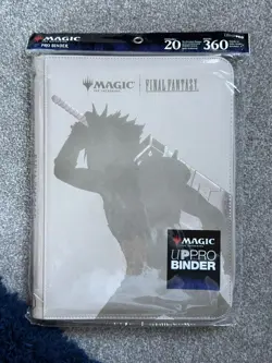 Final Fantasy Cloud Sephiroth Premium Zipper Binders MTG Ultra Pro | New - Image 2