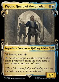 MTG Pippin, Guard of the Citadel LTR Rare Normal #669 - Image 1