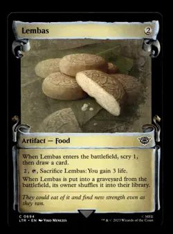 Lembas (Showcase Scrolls) 694 C Universes Beyond: The Lord of the Rings: Tales o - Image 1