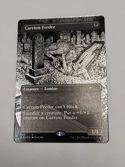 MTG Magic Secret Lair FOIL Carrion Feeder - Image 1