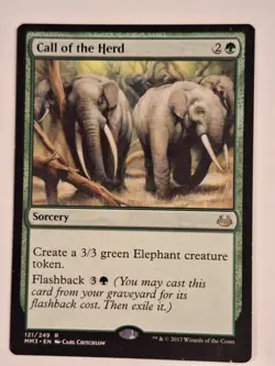 Call of the Herd - Modern Masters 2017 - Magic the Gathering MTG Nice! - Image 1