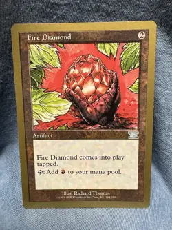 MTG - Fire Diamond - 99’ World Champ - NM - Free Shipping! - Buy more & Save! - Image 1