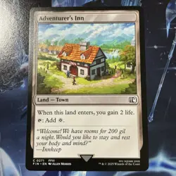 Adventurer's Inn M/NM Final Fantasy Regular Magic The Gathering Mtg Near Mint - Image 1