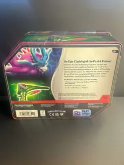 Pokemon Trading Card Game Paradox Destinies - Walking Wakes Ex Tin (NEW) - Image 2
