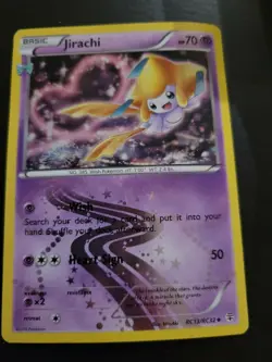 Pokemon TCG Card 2016 XY Generations Radiant Jirachi RC13/RC32 Reverse Holo - Image 1