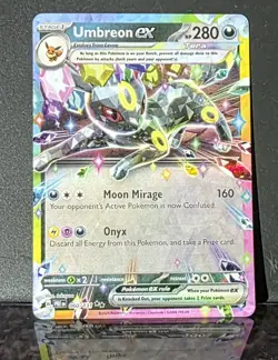 Pokemon Umbreon EX 60/131 Prismatic Evolutions Surprise Box Promo NM #1 No Stamp - Image 3
