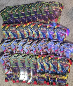 Pokemon Mega Evolution Phantasmal Flames Lot Of 36 Sleeved Booster Pack - Image 1
