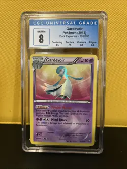 Pokemon TCG - Gardevoir #109/108 Dark Explorers Secret Rare CGC 8 NM/Mint - Image 1