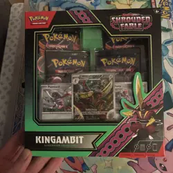 Pokemon TCG Shrouded Fable Kingambit Illustration Collection Sealed - Image 1