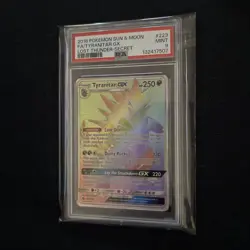 PSA 9 - Tyranitar GX 223/214 SM Lost Thunder - Pokemon - Image 4