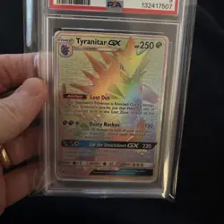 PSA 9 - Tyranitar GX 223/214 SM Lost Thunder - Pokemon - Image 5