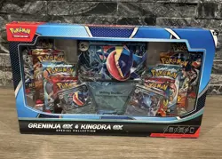 Pokemon TCG Greninga Ex & Kingdra Ex Special Collection Box SEALED - Image 1