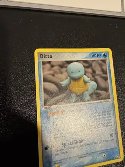 2005 Pokemon Ex Delta Species Ditto (Squirtle) 64/113 NM - Image 2
