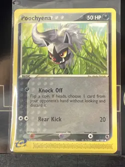 Pokemon Poochyena 64/109 Common EX Ruby & Sapphire 2003 Near Mint - Image 2
