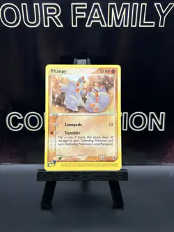 Pokemon TCG English E Reader Vintage Phanpy 62/109 Ruby and Sapphire Regular NM - Image 1