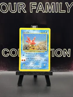 Corsola 37/75 Neo Discovery Regular Uncommon 2000 WOTC Pokemon TCG LP - Image 1
