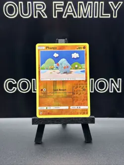 Phanpy 111/214 Sm-Lost Thunder Reverse Holo Pokemon - Image 1