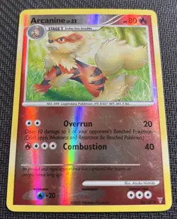 Pokemon TCG Arcanine 50/147 Reverse Holo Platinum Supreme Victors 2009 - MP - Image 2