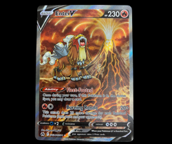 Entei v Crown Zenith Galarian Gallery Holo Ultra Rare Pokemon TCG GG36/GG70 NM - Image 1