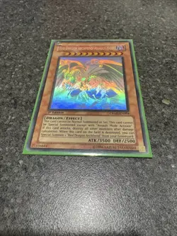Yu-Gi-Oh Red Dragon Archfiend/Assault Mode CRMS-EN004 Ghost Rare 1st Edition - Image 1