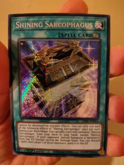 Yugioh Shining Sarcophagus LEDE-EN051 - Image 2